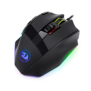 Mouse Para Juegos Usb Redragon Sniper M801-rgb De 12400 Dpi, Color Negro - Imagen 6