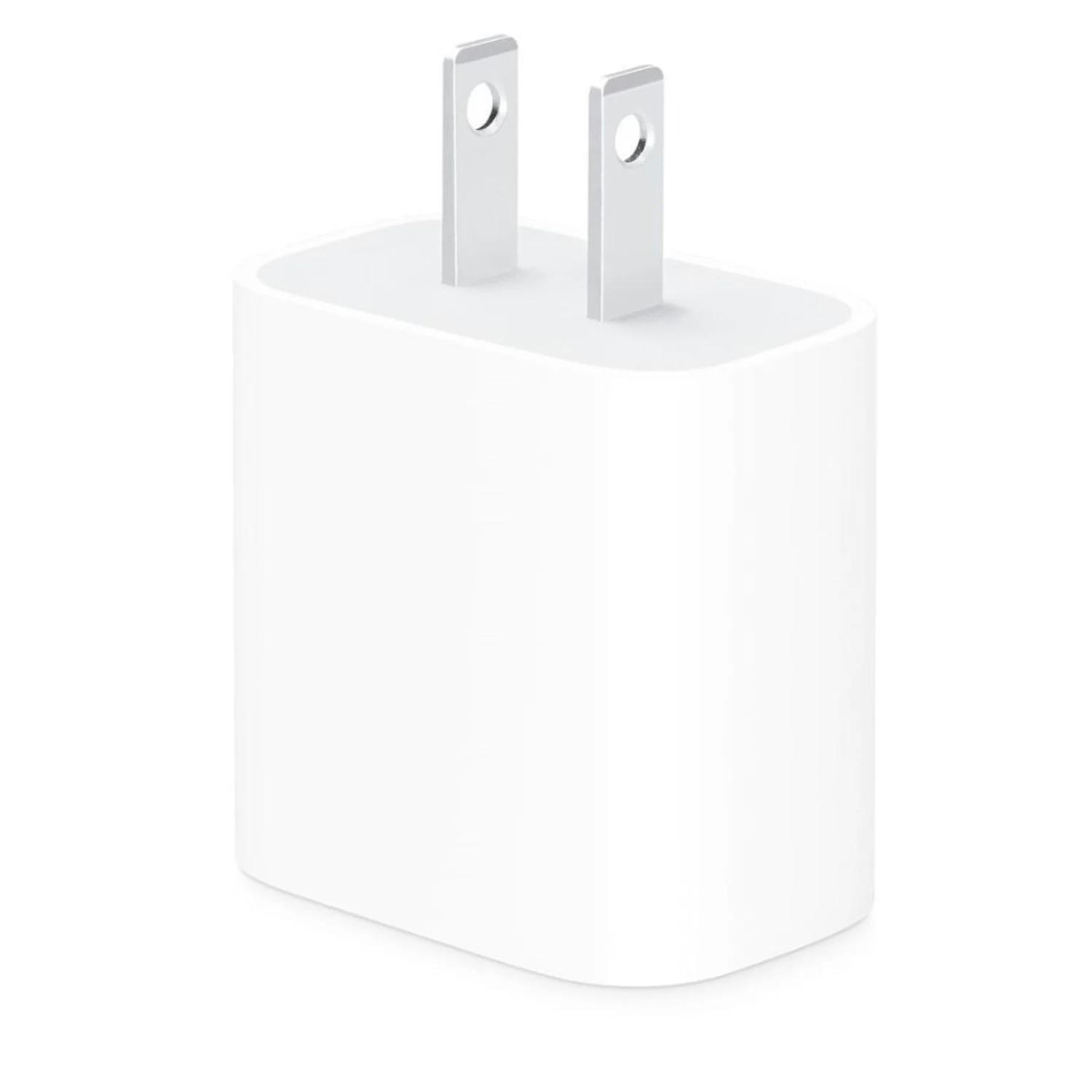 Alternative view of Cargador Usb-c Original Apple Mhja3am/a De 20 W Para Iphone, Color Blanco