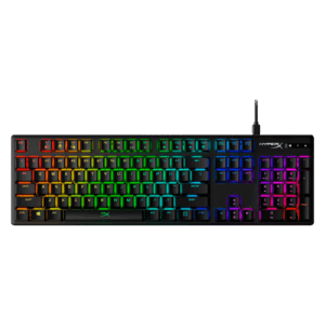 Teclado Para Juegos Con Cable Rgb Kingston Hyperx Alloy Origins - Negro Hx-kb6rdx-br