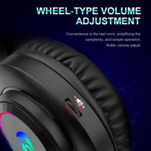 Auriculares Para Juegos Con Adaptador Usb De 3,5 Mm Redragon Hylas H260-rgb P2, Color Negro - Imagen 6