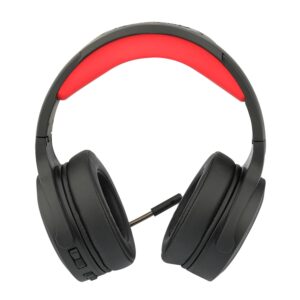 Auriculares Inalámbricos Para Juegos Redragon Pelops H818 - Negro Y Rojo - Imagen 2