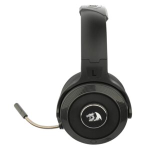 Auriculares Inalámbricos Para Juegos Redragon Pelops H818 - Negro Y Rojo - Imagen 4