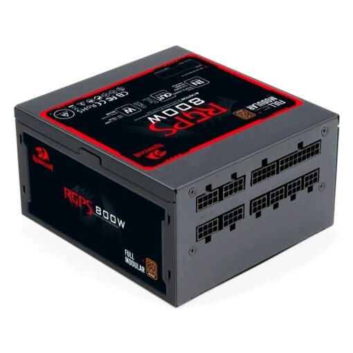 Alternative view of Fuente De Alimentación Redragon Gc-ps011 800w / Atx / Modular / 80 Plus Bronze