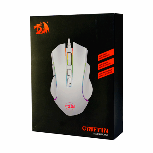 Alternative view of Mouse Para Juegos Usb Redragon M607w Griffin 7200 Dpi Rgb - Blanco