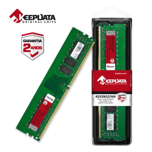 Alternative view of Memoria Ram Keepdata Ddr4 De 16 Gb Y 3200 Mhz: Kd32n22/16g