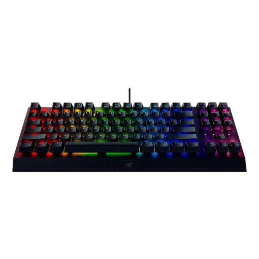 Alternative view of Teclado Mecánico Para Juegos Con Cable Y Interruptores Amarillos Rgb Sin Teclas Razer Blackwidow V3