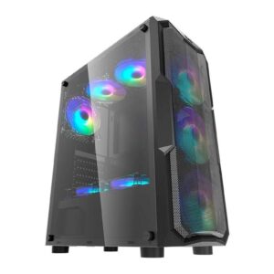 Gabinete Aigo Darkflash Aquarius - Negro