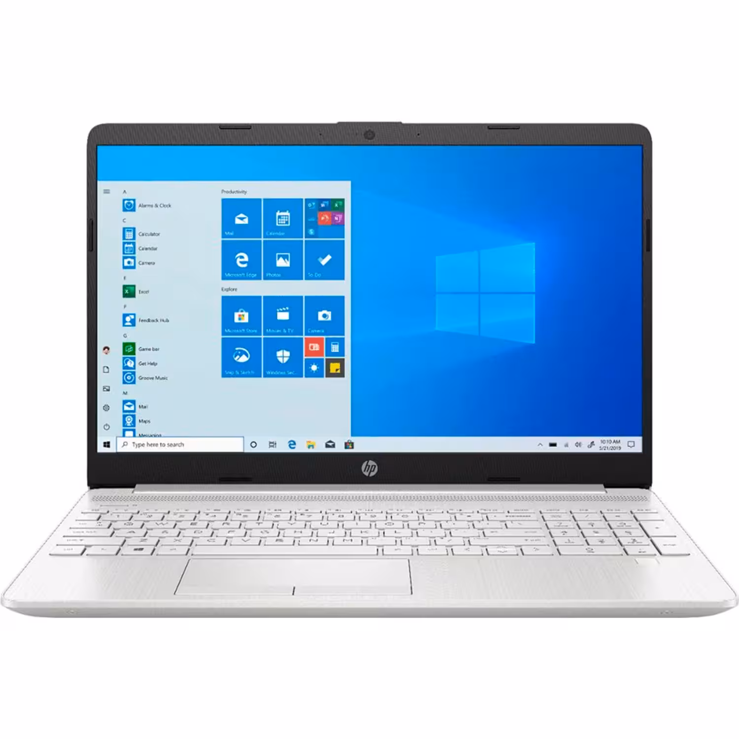 Notebook Hp 15-dw3033dx 15.6" Intel I3-1115g4 256gb Ssd 8gb Ram - Plata