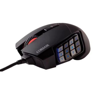 Mouse Corsair Scimitar Elite RGB MOBA/MMO - Negro (CH-9304211-NA) - Imagen 3