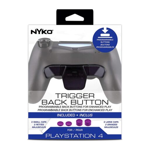 Botón Trasero Nyko Para Mando Dualshock De Ps4 - Negro (83258)