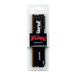 Memoria Ram Kingston Fury Beast De 16 Gb Ddr4 A 3200 Mhz - Kf432c16bb/16 - Imagen 6