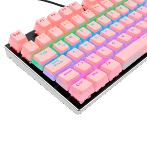 Teclas Del Teclado Redragon A130-sp - Rosa - Imagen 4