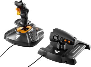 Simulador De Joystick Thrustmaster Hotas T-16000m Fcs (caja De Cambios + Acelerador)