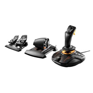 Paquete De Joystick Thrustmaster Hotas T-16000m (joystick + Acelerador + Pedal)
