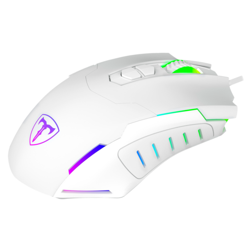 Alternative view of Mouse Para Juegos Con Cable T-dagger Brigadier De 7200 Dpi, Color Blanco T-tgm206w