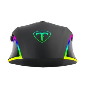 Mouse Para Juegos Usb T-dagger T-tgm301 Lieutenant Rgb De 8000 Dpi, Color Negro - Imagen 2