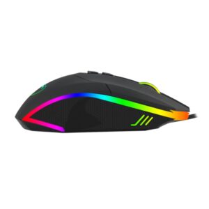 Mouse Para Juegos Usb T-dagger T-tgm301 Lieutenant Rgb De 8000 Dpi, Color Negro - Imagen 3