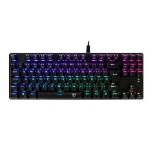Teclado Para Juegos T-dagger Bora Rgb - Rojo T-tgk315-rd