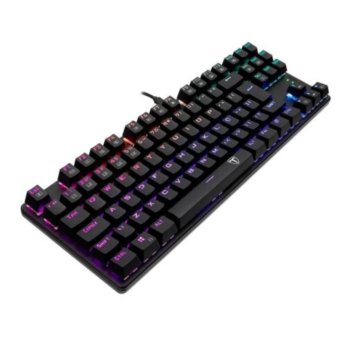Alternative view of Teclado Para Juegos T-dagger Bora Rgb - Rojo T-tgk315-rd