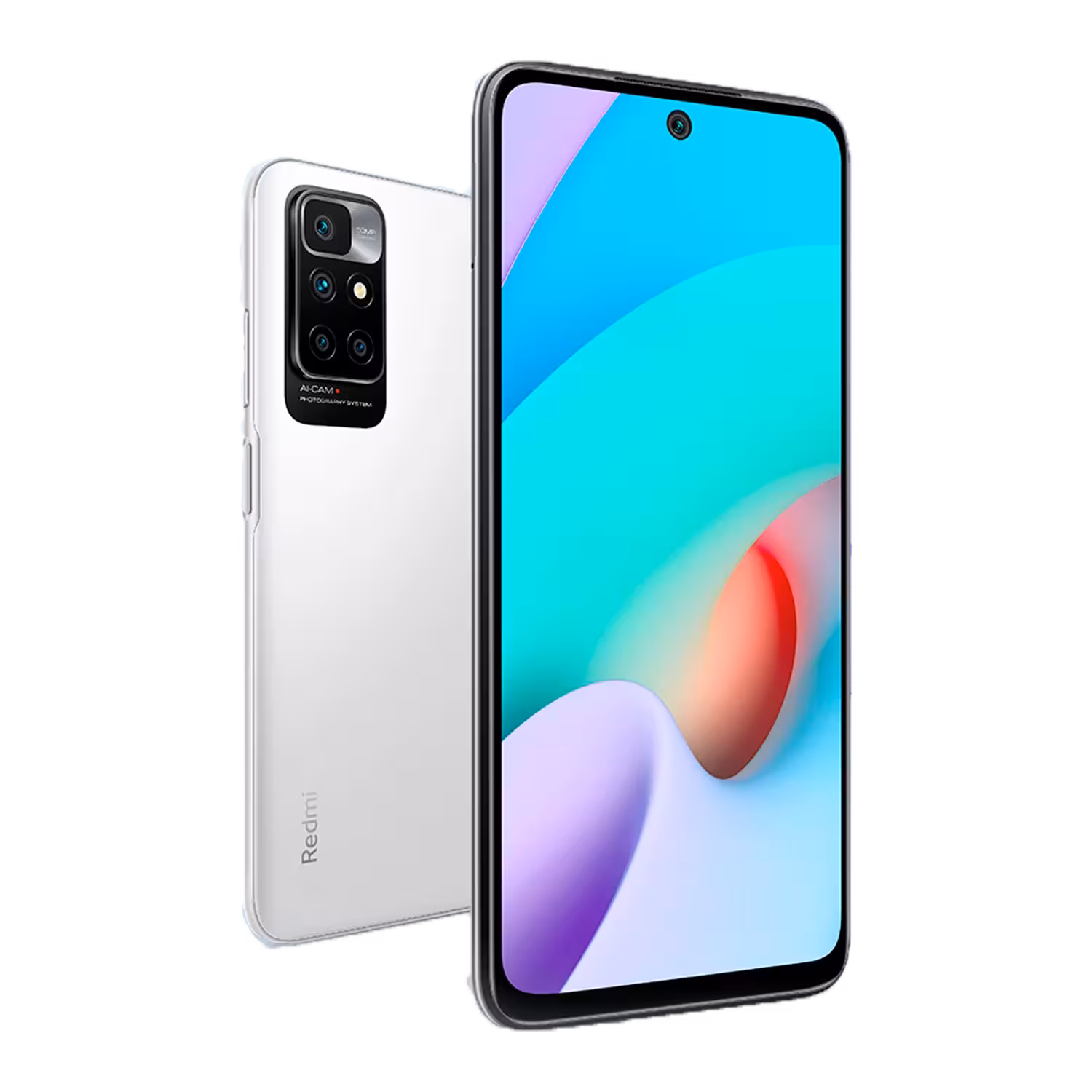 Alternative view of Celular Xiaomi Redmi 10 128gb / 6gb Ram / Pantalla 6.5"/ Dual Sim / Camaras 50mp+8mp+2mp+2mp Y 8mp - Blanco (global)