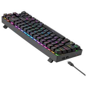 Teclado Inalámbrico Redragon Deimos Rgb - Negro K599-krs - Imagen 6