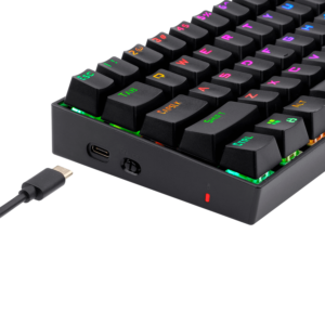 Teclado Inalámbrico Redragon Deimos Rgb - Negro K599-krs - Imagen 8