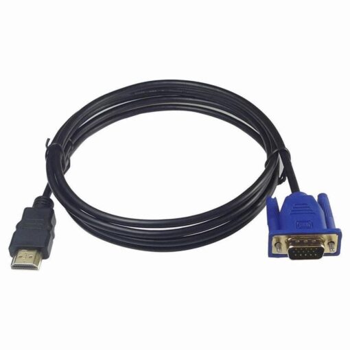 Cable Hdmi/vga Am-am 1,5 M De Alta Velocidad - Negro
