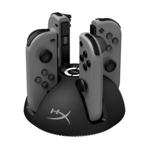 Hyperx Chargeplay Quad Dock, Nintendo Switch, 4 Puertos, Cuádruple, Joy Com, Hx-cpqd-u (cargador Cuádruple Joy Com) - Imagen 2