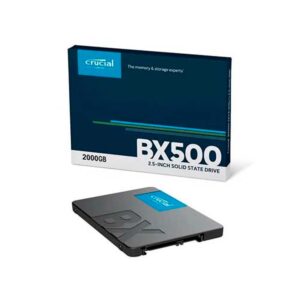 Unidad De Estado Sólido Crucial Bx500 De 2 Tb Y 2,5" Sata 3.0 - Ct2000bx500ssd1