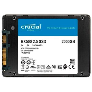 Unidad De Estado Sólido Crucial Bx500 De 2 Tb Y 2,5" Sata 3.0 - Ct2000bx500ssd1 - Imagen 2