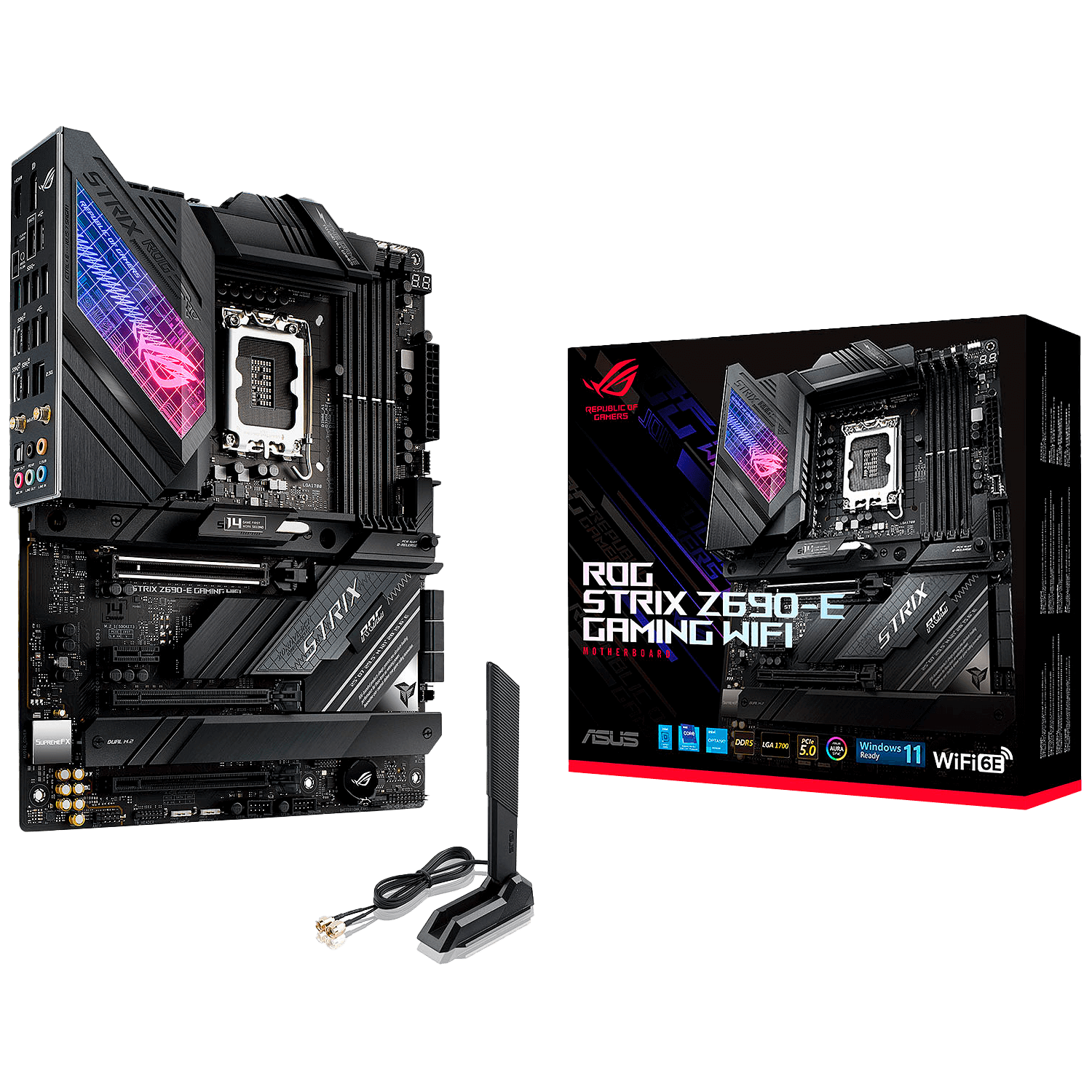 Asus Rog Strix Z690-e Wifi Ddr5 Socket Lga 1700 Chipset Z690 Atx
