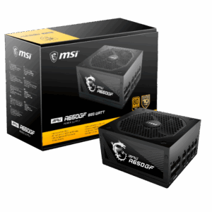 Fuente De Alimentación Atx Msi Mpg A650 Gf 650w 80 Plus Gold