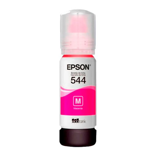 Botella De Tinta Epson Para Ecotank T544 320 L3110 / L3150 / L5190 65 Ml - Magenta