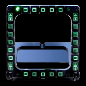 Simulador Display De Cockpit Thrustmaster MFD Cougar Pack - Imagen 2
