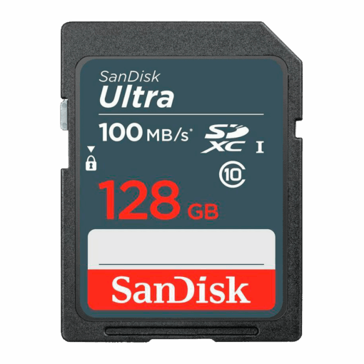 Tarjeta De Memoria Sd Sandisk Secure Digital C10 De 128 Gb Y 100 Mb/s - Sdsdunr-128g-gn3in