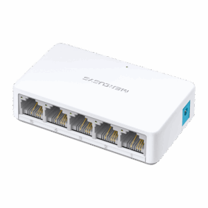 Conmutador De Escritorio Mercusys Ms105 De 5 Puertos Y 10/100 Mbps