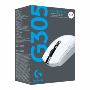 Mouse Inalámbrico Para Juegos Logitech G305 Lightspeed 910-005290 De 12 000 Dpi, Color Blanco - Imagen 6