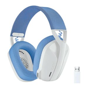 Auriculares Inalámbricos Para Juegos Logitech G435, Color Blanco