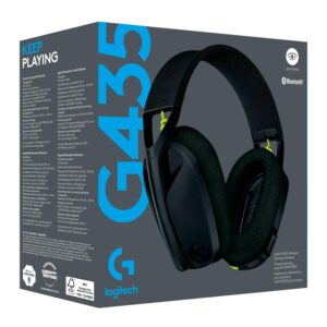 Auriculares Inalámbricos Para Juegos Logitech G435 981-001049, Color Negro - Imagen 4