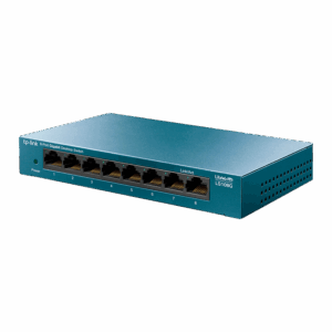 Switch Gigabit De 1000 Mbps Y 8 Puertos Tp-link Ls108g, Color Azul - Imagen 2