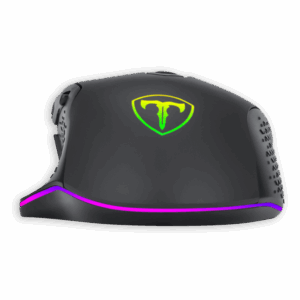 Mouse Para Juegos Con Cable Rgb T-dagger Battle De 8000 Ppp, Color Negro T-tgm305 - Imagen 4