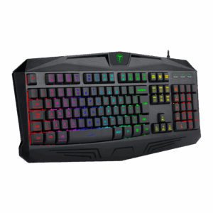 Teclado Para Juegos Con Cable T-dagger Tanker Rgb Us - Negro T-tgk202 - Imagen 3