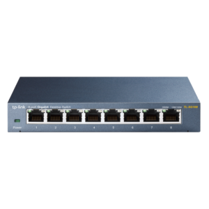 Tp-link Tl-sg108 - Switch Gigabit De 8 Puertos Y 1000 Mbps, Color Gris - Imagen 2