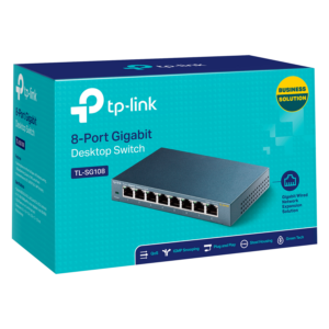 Tp-link Tl-sg108 - Switch Gigabit De 8 Puertos Y 1000 Mbps, Color Gris - Imagen 4