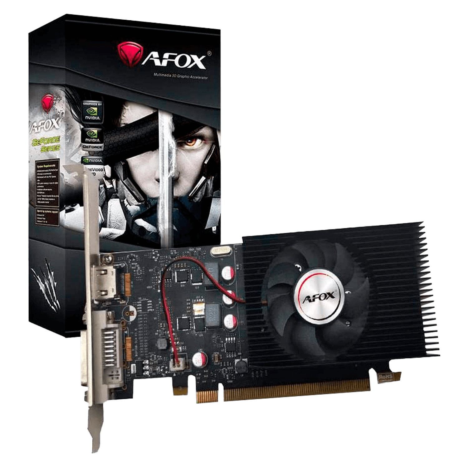 Tarjeta De Video Afox Nvidia Geforce Gt-1030 2 Gb Gddr5 - Af1030-2048d5l4-v3