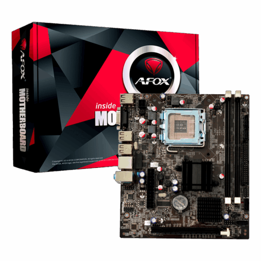 La Placa Madre Afox Ig31-ma6 Ddr2 Socket Lga 775 Chipset Intel G31 Micro Atx