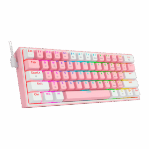 Teclado Para Juegos Redragon K616-rgb Fizz Pro Rgb Con Interruptor Rojo Y Rosa - Imagen 3