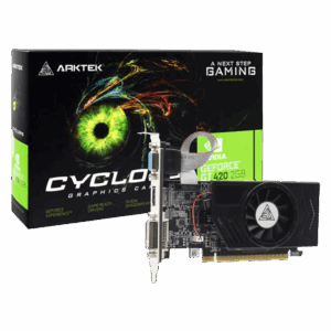 Tarjeta De Video Nvidia Geforce Gt-420 2 Gb Ddr3 Para Juegos Arktet Cyclops - Akn420d3s2gl1