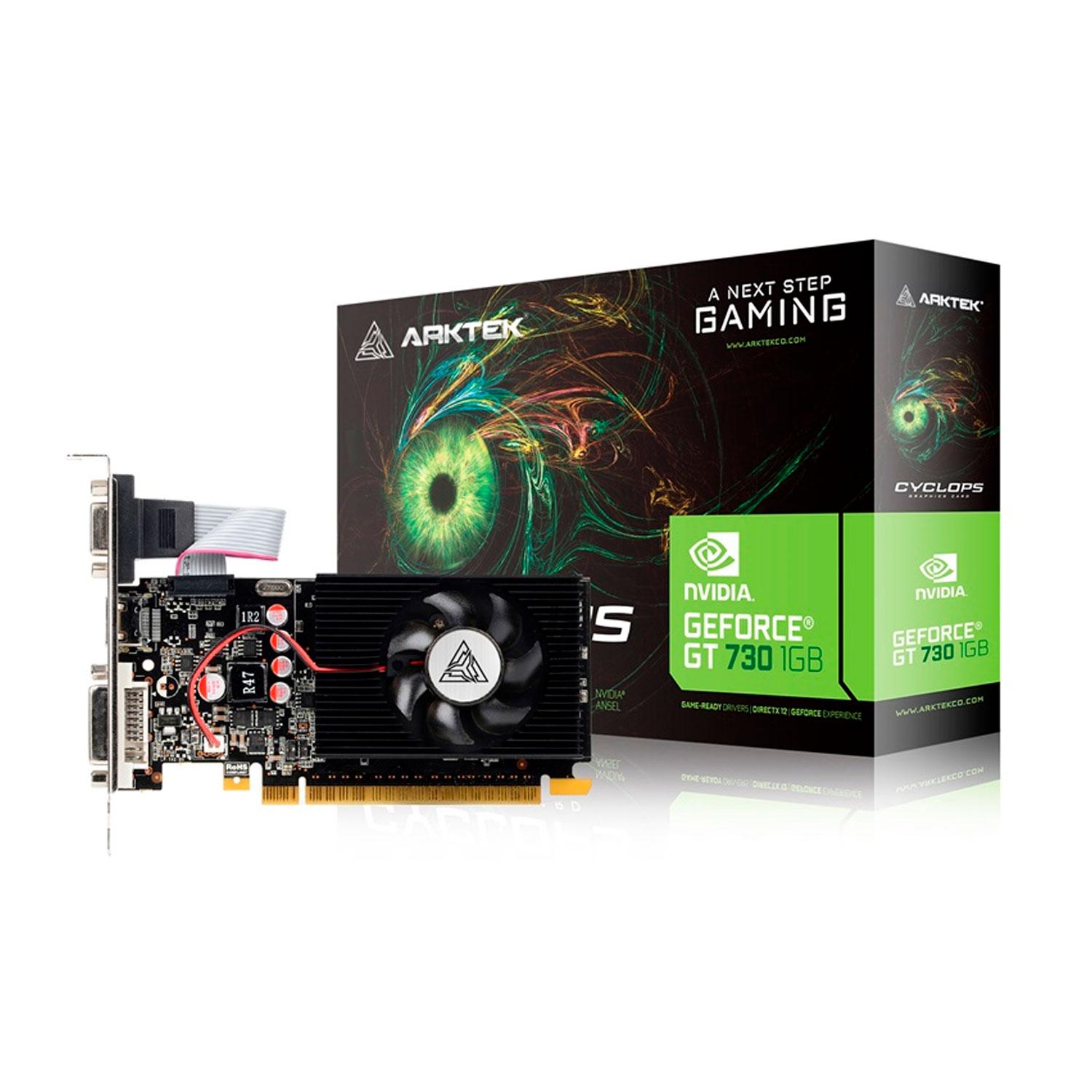 Tarjeta De Video Arktek Nvidia Geforce Gt-730 1 Gb Ddr3 - Akn730d3s1gl1