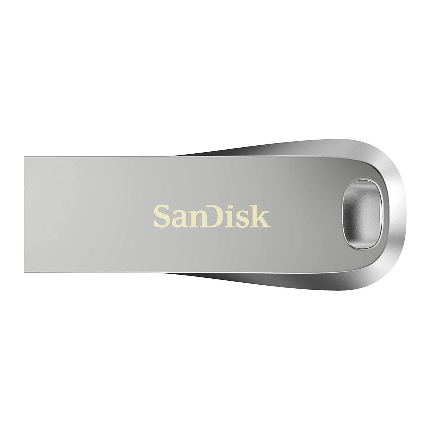 Memoria Usb 3.1 Sandisk Ultra Luxe De 64 Gb, Color Plateado Dcz74-064g-g46
